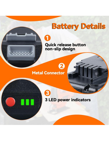 Paquete de Batería de Ión de Litio 20V Black and Decker 2P