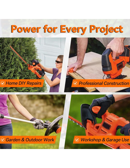 Paquete de Batería de Ión de Litio 20V Black and Decker 2P