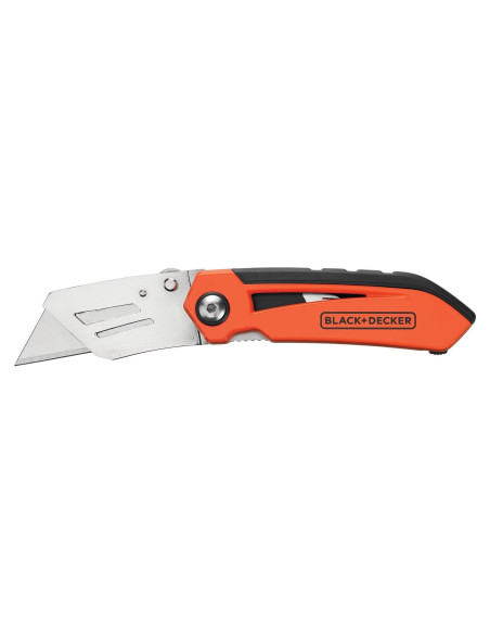 Cuchillo Utility Plegable BLACK+DECKER BDHT10002 con 3 Cuchillas