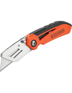 Cuchillo Utility Plegable BLACK+DECKER BDHT10002 con 3 Cuchillas 2
