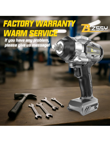 Llave de impacto inalámbrica B.ZSSY 1/2" 1360N.m 20V