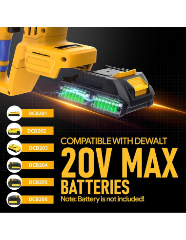 Taladro de Martillo Rotativo Inalámbrico Funnywhale iHammer 6 Plus 20V