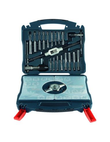 Juego de Machos y Matrices Métricos Bosch BTD40MS 40 Piezas