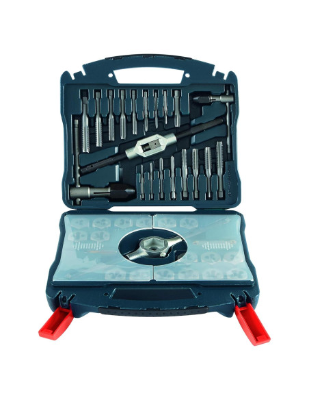 Juego de Machos y Matrices Métricos Bosch BTD40MS 40 Piezas