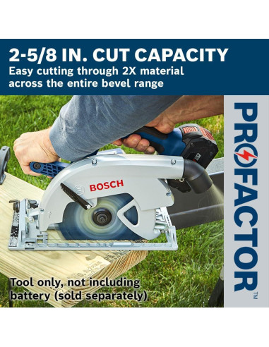 Sierra Circular Izquierda Bosch GKS18V-26LN 18V 7-1/4" Renovada