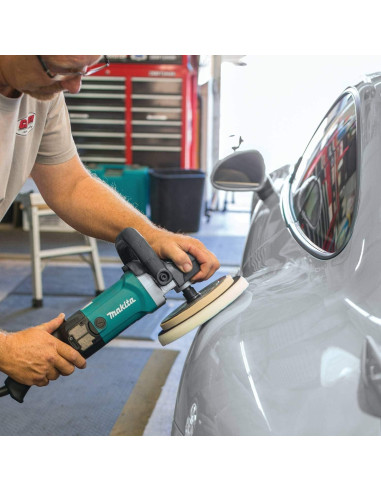 Pulidora Makita 9237C 1200W 3200 RPM 7" (17.78 cm) Azul