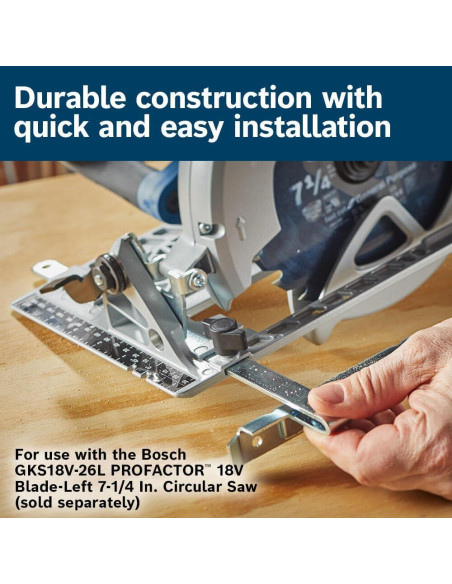 Guía de Corte Bosch GKSLPG para Sierra Circular GKS18V-26L