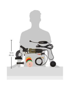 Kit de Pulido Húmedo Hardin HWVPOLSET 4" para Granito y Mármol 2