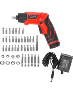 Juego de Destornilladores Pivotantes 45 Pzas Stalwart 3.6V 2