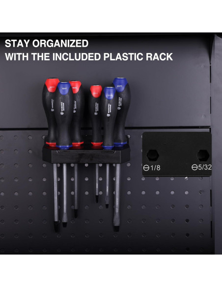 Juego de Destornilladores Magnéticos WORKPRO 24 Piezas Go-Thru