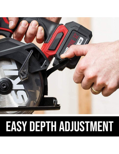 Sierra Circular SKIL PWRCore 12V Sin Escobillas 5-1/2"