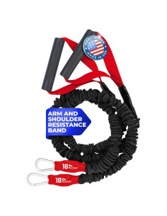 Bandas de Resistencia FITCORD 8.16 kg para Entrenamiento de Fuerza