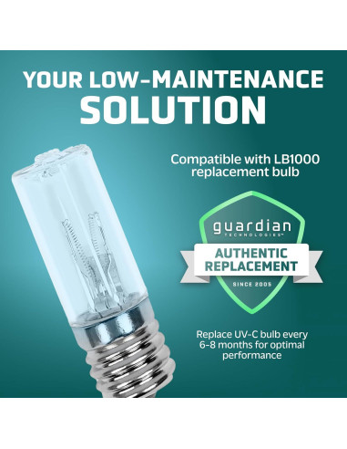 Desinfectante UV-C GermGuardian GG1100B - Paquete de 2