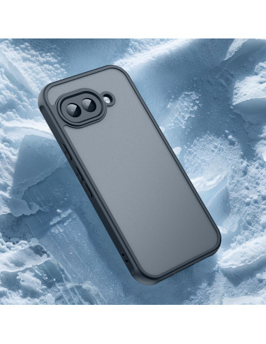 Funda Transparente TPU Sucnakp para Google Pixel 9A - Negro