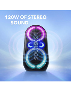 Altavoz Portátil Anker Rave Party 2, 120W, Resistente al Agua 2