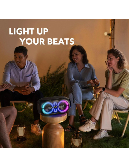 Altavoz Portátil Anker Rave Party 2, 120W, Resistente al Agua