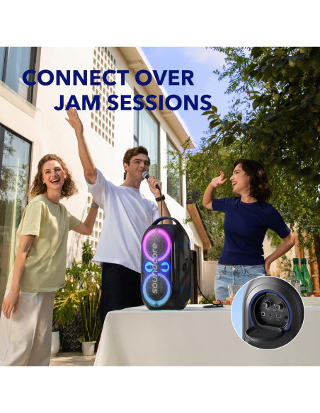 Altavoz Portátil Anker Rave Party 2, 120W, Resistente al Agua