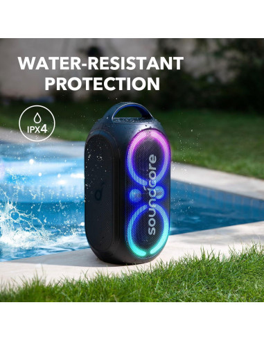 Altavoz Portátil Anker Rave Party 2, 120W, Resistente al Agua