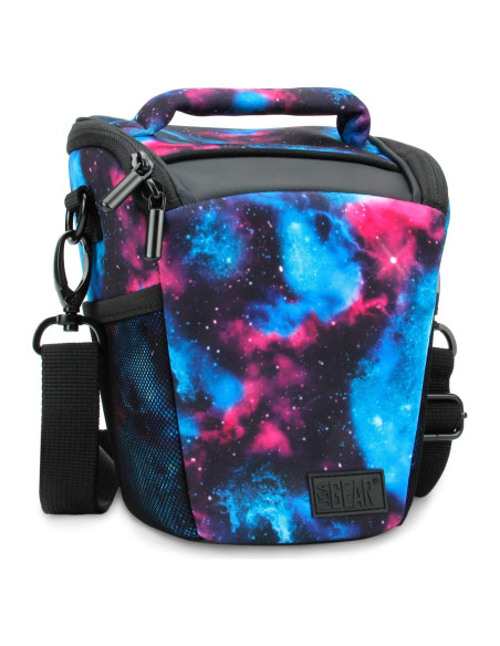 Funda para cámara DSLR USA GEAR con correa ajustable - Galaxy