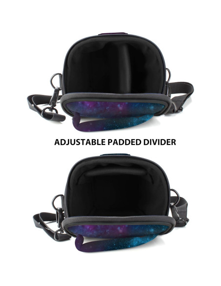 Funda para cámara DSLR USA GEAR con correa ajustable - Galaxy