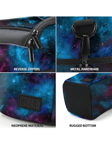 Funda para cámara DSLR USA GEAR con correa ajustable - Galaxy