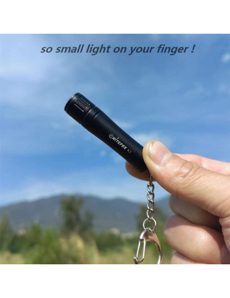 Linterna Mini Nitefox K1 150 Lúmenes Compacta EDC