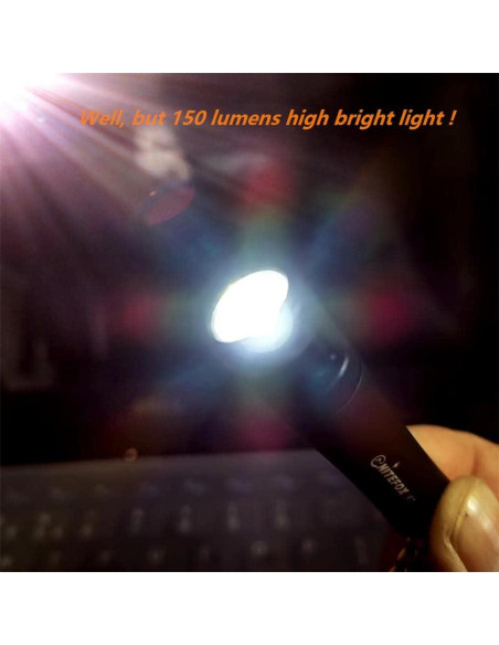 Linterna Mini Nitefox K1 150 Lúmenes Compacta EDC