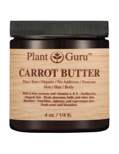 Mantequilla de Zanahoria 113 g Plant Guru - Hidratante Natural
