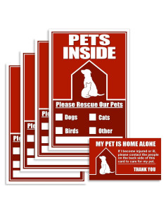 Kit de Calcomanías de Emergencia para Mascotas Safetpetz