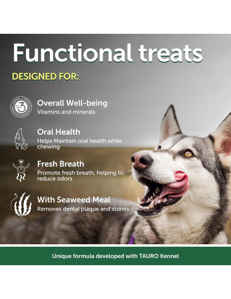 Golosinas para Perros Akvatera 150g - Cuidado Oral Insectos