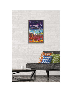 Póster Enmarcado Trends International Minecraft 37.4x56.8cm 2