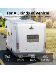 Cámara de Respaldo Inalámbrica eRapta RV 5" 1080P con Monitor 2