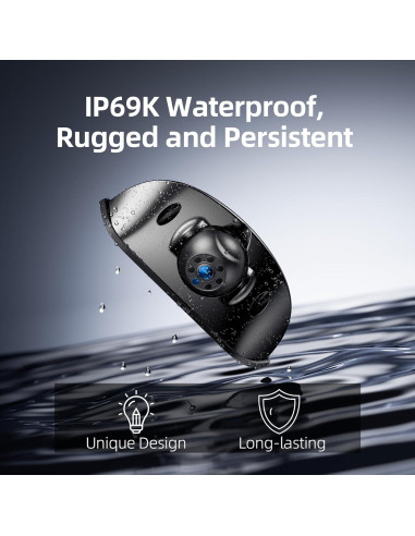 Cámara de Respaldo Inalámbrica eRapta RV 5" 1080P con Monitor