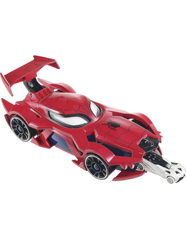 Lanzador de Coche Web Spider-Man Hot Wheels 11x28x10cm