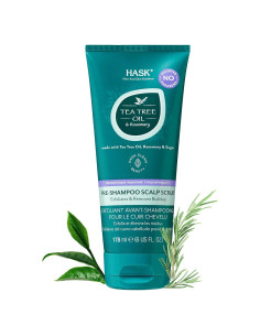 Exfoliante para Cuero Cabelludo Hask 170g - Aceite de Árbol de Té y Romero