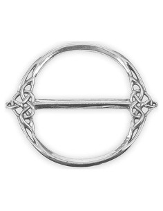 Anillo de Bufanda Celta A E Williams en Pewter Hecho a Mano