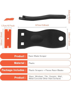 Raspador de Limpieza Multifuncional Ainiv con 20 Cuchillas 2