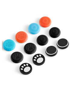 6 Pares de Tapas de Agarre ZUBUHUHU para Joystick Nintendo Switch 2