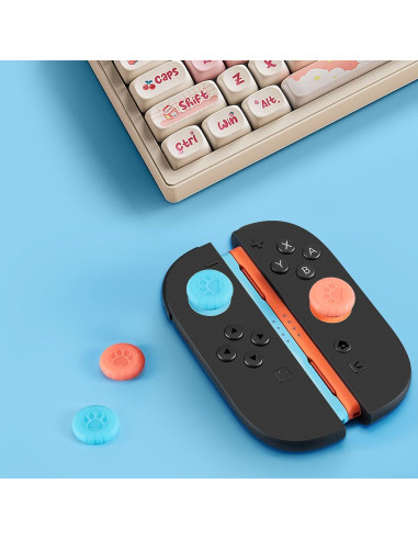 6 Pares de Tapas de Agarre ZUBUHUHU para Joystick Nintendo Switch 2