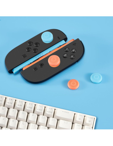 6 Pares de Tapas de Agarre ZUBUHUHU para Joystick Nintendo Switch 2