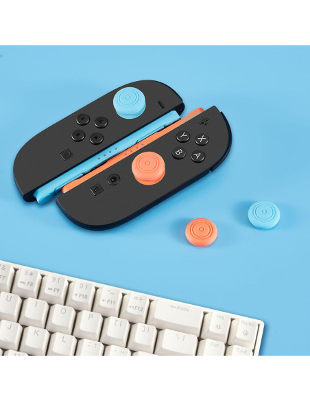 6 Pares de Tapas de Agarre ZUBUHUHU para Joystick Nintendo Switch 2