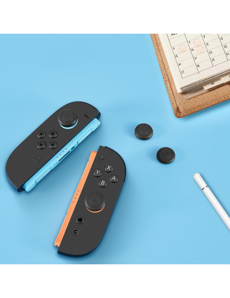 6 Pares de Tapas de Agarre ZUBUHUHU para Joystick Nintendo Switch 2