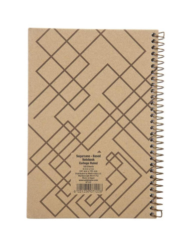 Cuadernos Reciclados Mintra 3pk Tamaño Junior 16.5x24.1cm