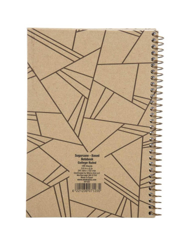 Cuadernos Reciclados Mintra 3pk Tamaño Junior 16.5x24.1cm
