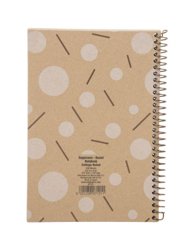 Cuadernos Reciclados Mintra 3pk Tamaño Junior 16.5x24.1cm