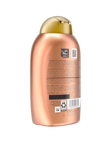 Acondicionador OGX Ever Straight 385 ml - Queratina y Aceites