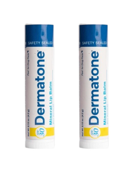 Bálsamo Labial Mineral Dermatone SPF 30 Hidratante 4.25g x2 Bálsamo Labial Mineral Dermatone SPF 30 Hidratante 4.25g x2