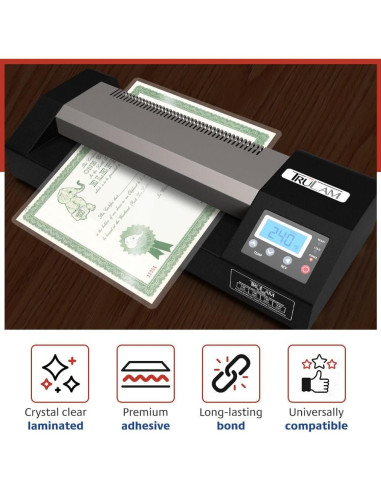 Bolsas de Laminado TruLam 5 Mil 30.48x45.72 cm Esquinas Redondeadas