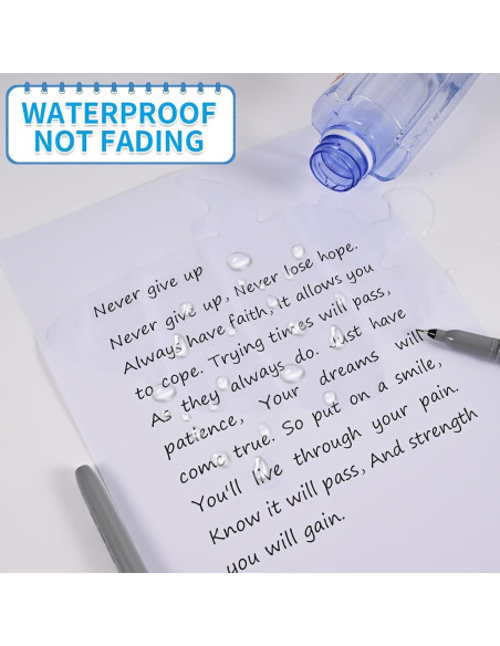 Marcadores Permanentes Cgerma Ultra Fina 18 Unidades Negro