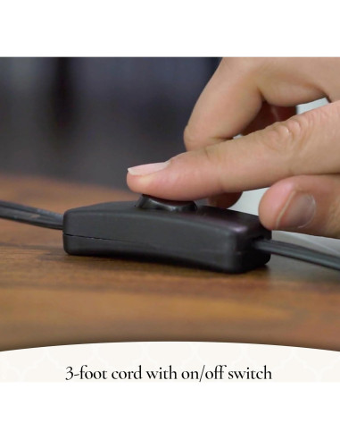 Calentador de Velas Candle Warmers Jardín 15 cm Bronce Geométrico